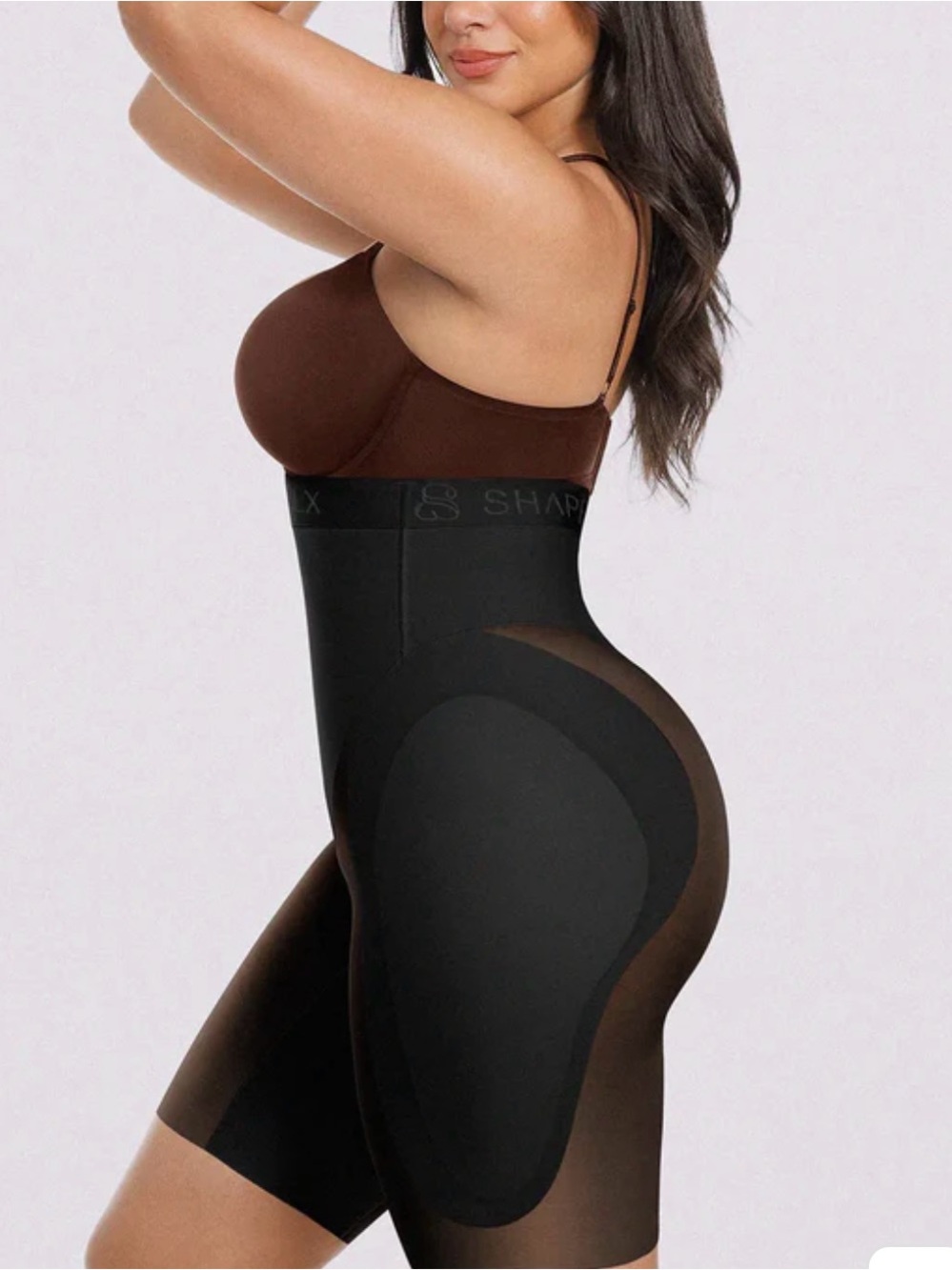 2 pack Shapermint Black and skin High-Waist Shaping